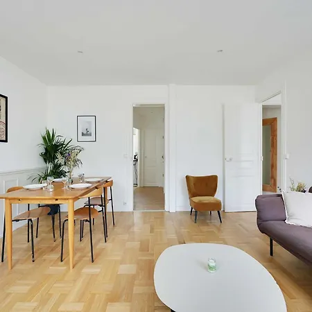 Cosy And Bright - 1bd 2p - Batignolles Lägenhet